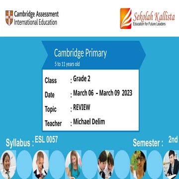 ENGLISH REVIEWER the best ppt good for kids | PPTX