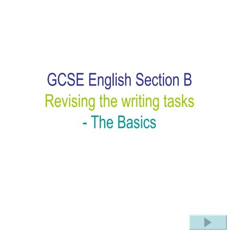 English sectionb