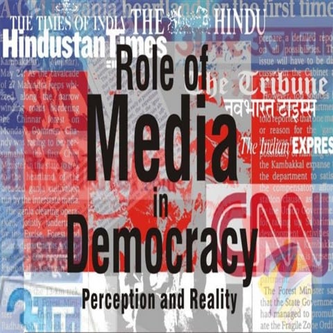 Role of Media in Democracy- Aishwarya Pandey