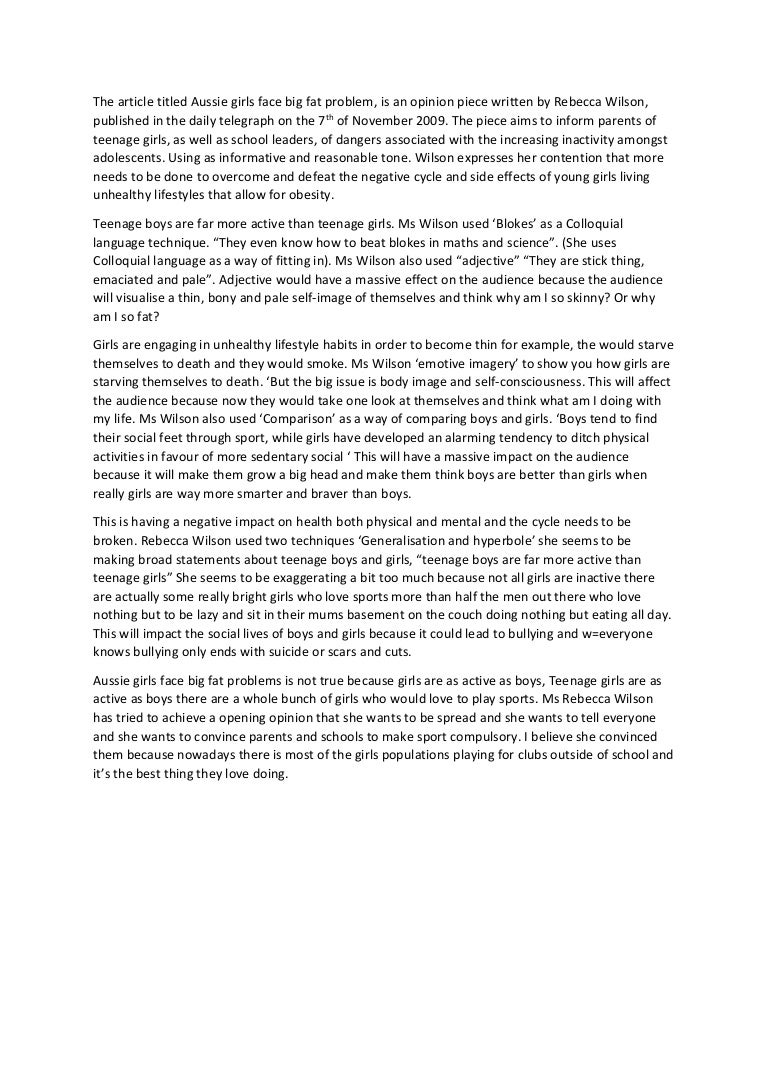 English text for practice