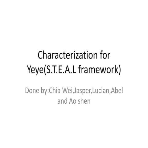 yeye steal framework