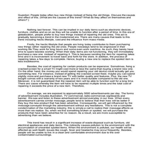 ENG II -English tutorial essay | DOCX | Advertising Industry | Industries