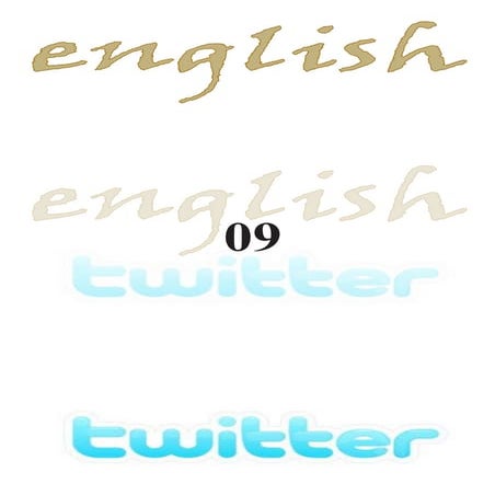 English twitter 09