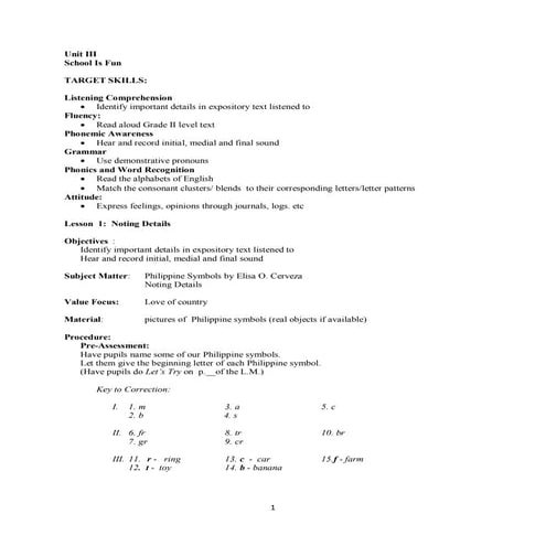 Kinder Test Reviewer (K to 12) August | PDF