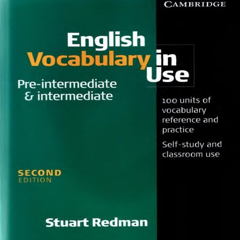 English vocabulary in use (pre intermediate &amp; intermediate)