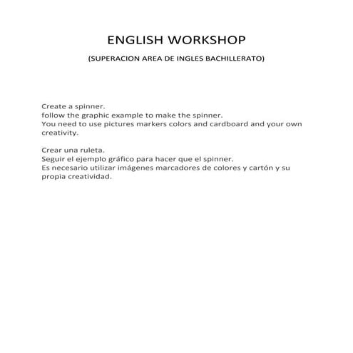 English workshopjkk