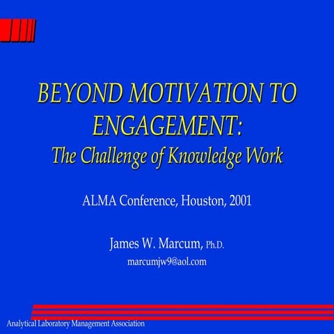 From Motivation to Engagement