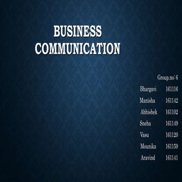 business english assignment on feedback from managers