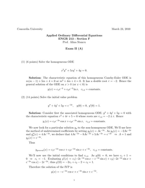 Engr 213 midterm 2a sol 2010