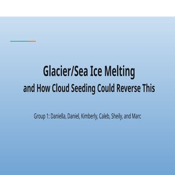 EngrCee60 Group 1 Presentation - Cloud Seeding.
