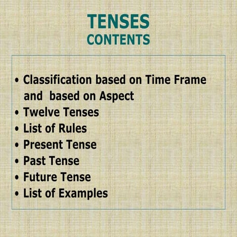 Eng tenses 1