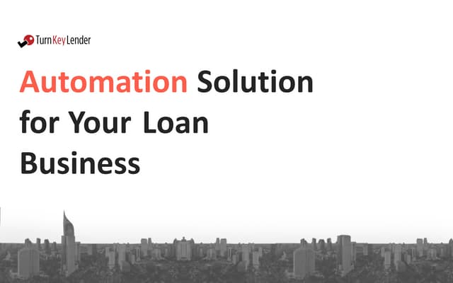 Online Loan Management System | PPT