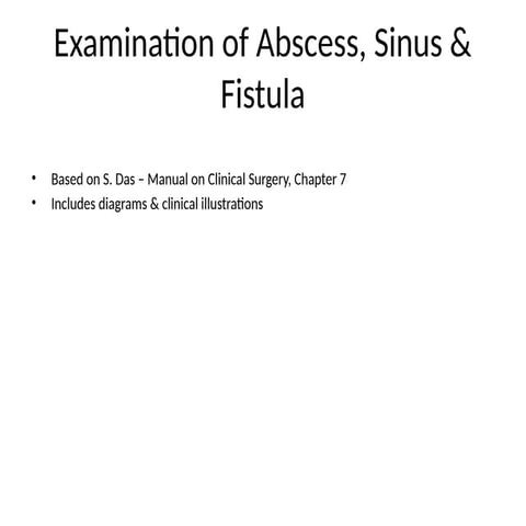 Sinogram and fistulogram | PPTX