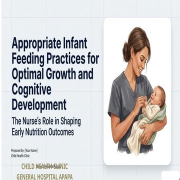 Optimizing Infant Nutrition: The Nurse's Role in Early Childhood ...