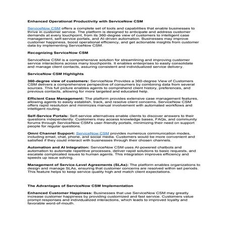 Enhanced Operational Productivity with ServiceNow CSM.pdf
