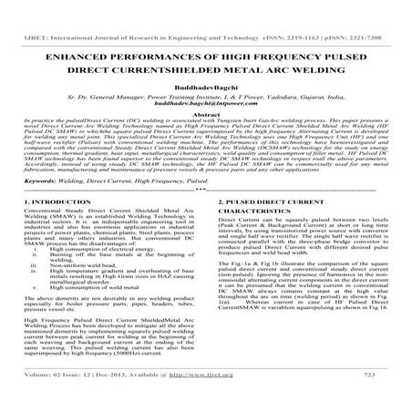 Enhanced performances of high frequency pulsed