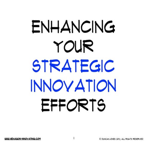 Optimizing Your Innovation Efforts | PDF
