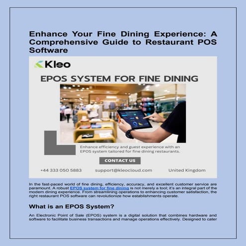 Enhance Your Fine Dining Experience: A Comprehensive Guide to ...