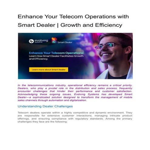 Transforming Dealership Operations with Smart Retail Technology ...