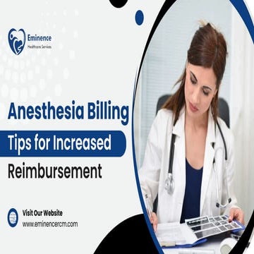 Enhancing Anesthesia Billing: Tips for Increased Reimbursement
