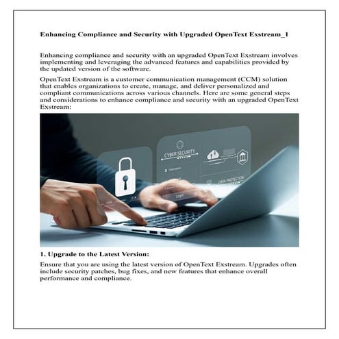 Enhancing Compliance and Security with Upgraded OpenText Exstream_1.pdf