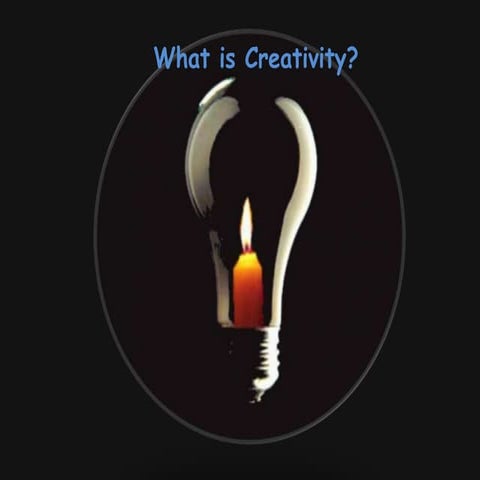 Enhancing Creativity1