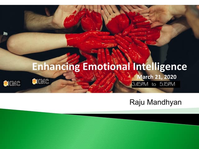 Enhancing Emotional Intelligence