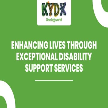 Navigating NDIS Support Coordination In Adelaide With KYD-X | PDF