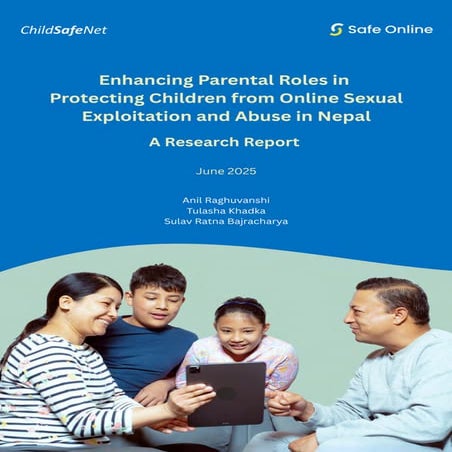 Enhancing Parental Roles in Protecting Children from Online Sexual Exploitati...