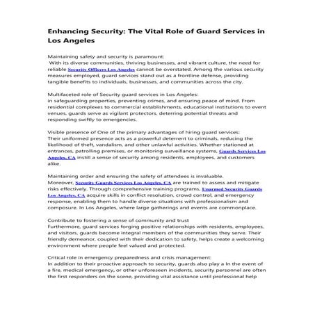Enhancing Security The Vital Role of Guard Services in Los Angeles.pdf