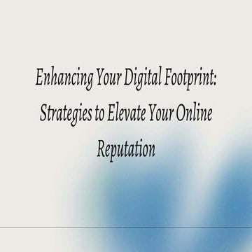 How to build a good reputation in society.pdf