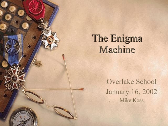 Enigma History