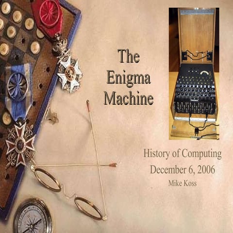 Paper Enigma Machine