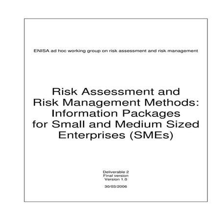 Enisa rm deliverable2-final-version-v1.0-2006-03-30