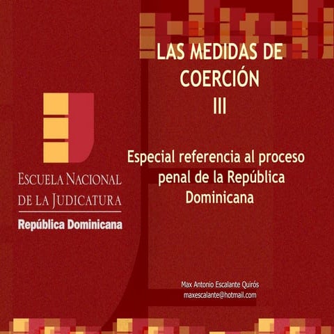 EN-300 Medidas De Coerción | PPT