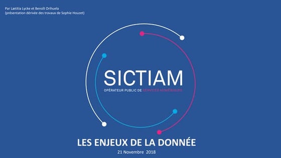 Enjeux de la donnee 21 novembre18