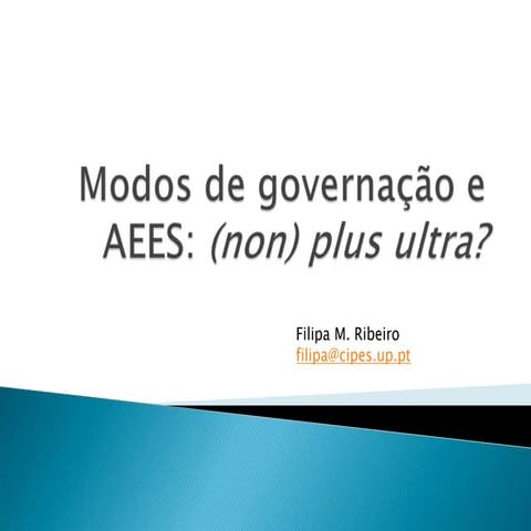 Governing modes and the European Research Area:  (non) plus ultra?