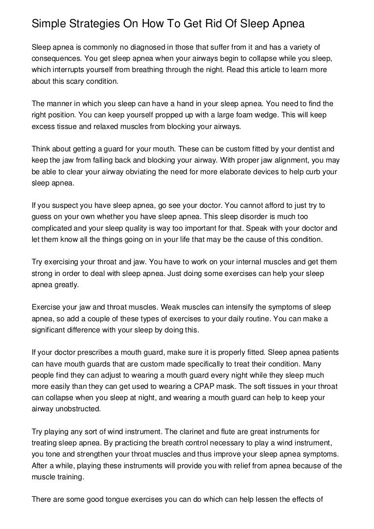 Sample nexus letter for sleep apnea secondary to ptsd picture