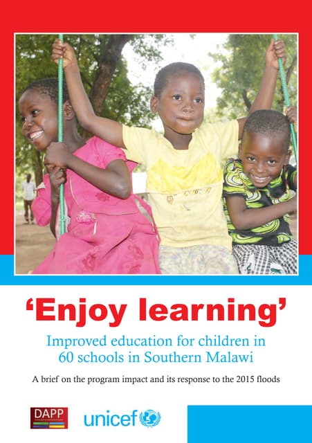 Let the Children Stay in School - DAPP Malawi | PDF
