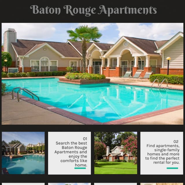 Enjoy the Comforts of Home in Baton Rouge Apartments