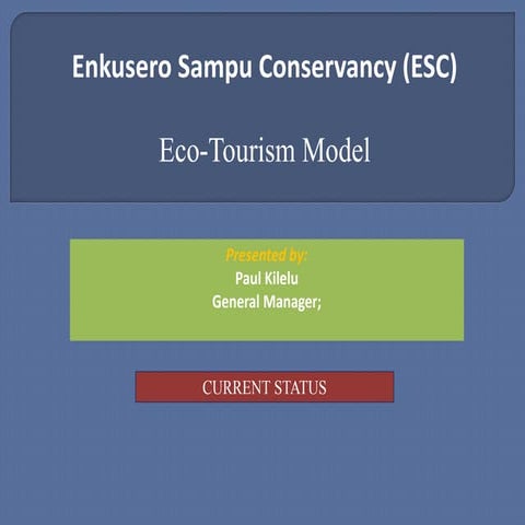 Enkusero sampu  conservancy  model 