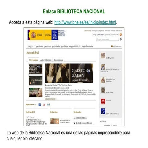 Enlace Biblioteca Nacional
