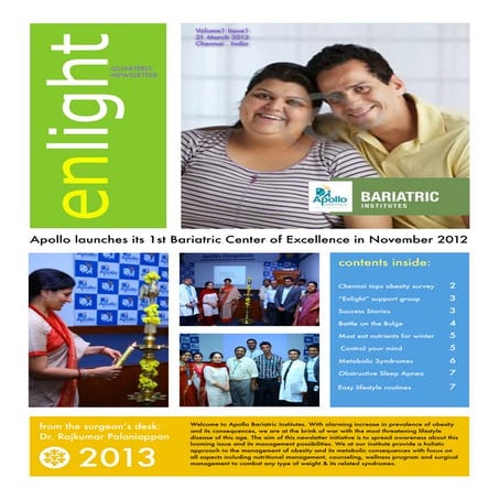  ENLIGHT: A Quarterly Bariatric Support Group System