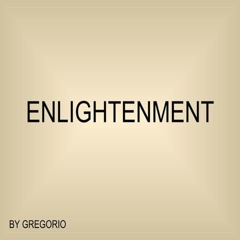 Enlightenment