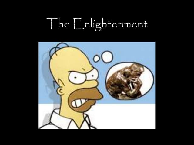 Enlightenment Thinkers and Ideas