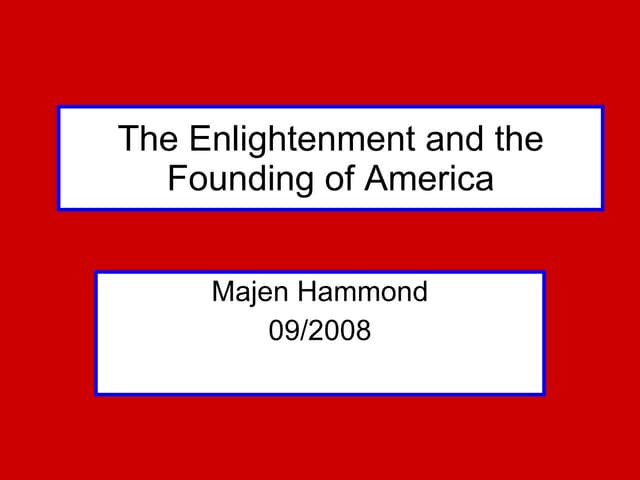Enlightenment