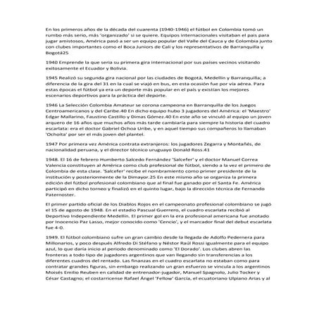 En los primeros años de la década del cuarenta