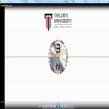 Developing a Pedagogy Framework for Institution-Wide Implementation of MOOC: ...