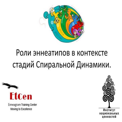 Роли эннеатипов в контексте стадий Спиральной Динамики