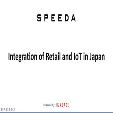 Integration of Retail and IoT in Japan
